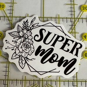 •Brand New• Mom Life Aesthetic Waterproof Sticker